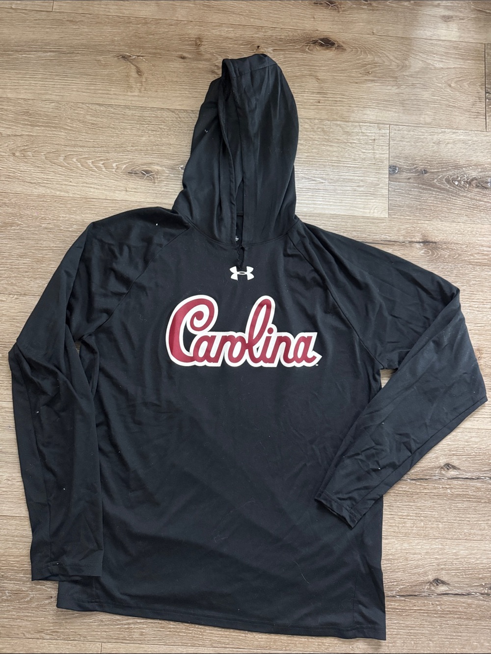 Under Armour Black Lightweight Hoodie - University of South Carolina